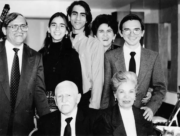 Marta Gómez y su familia - Foto: Archivo Familia Gómez Gómez