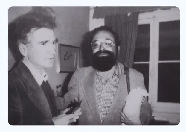 Emil Cioran y Fernando Savater. Foto: Tomada de criculodelectores.pe