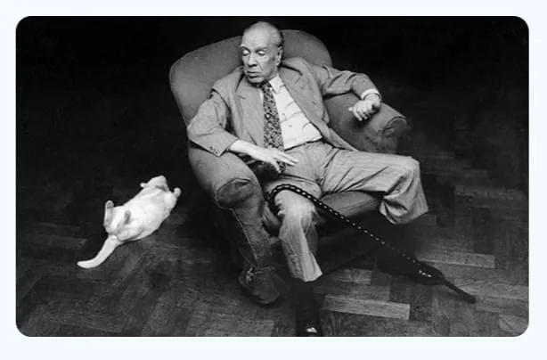 Jorge Luís Borges. Foto: Tomada de circulodelectores.pe