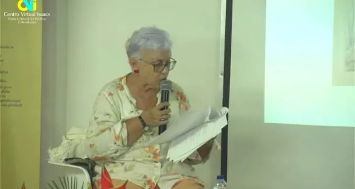 María Mercedes Ortiz. Foto: Centro Virtual Isaacs.