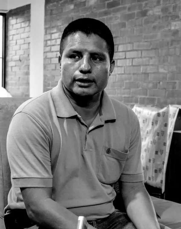 Marcos Cuetio, líder indígena Nasa - Foto: Dayana Obando