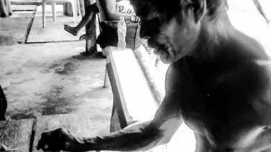 Artista Tikuna - Fotos: Luisa María Rodríguez