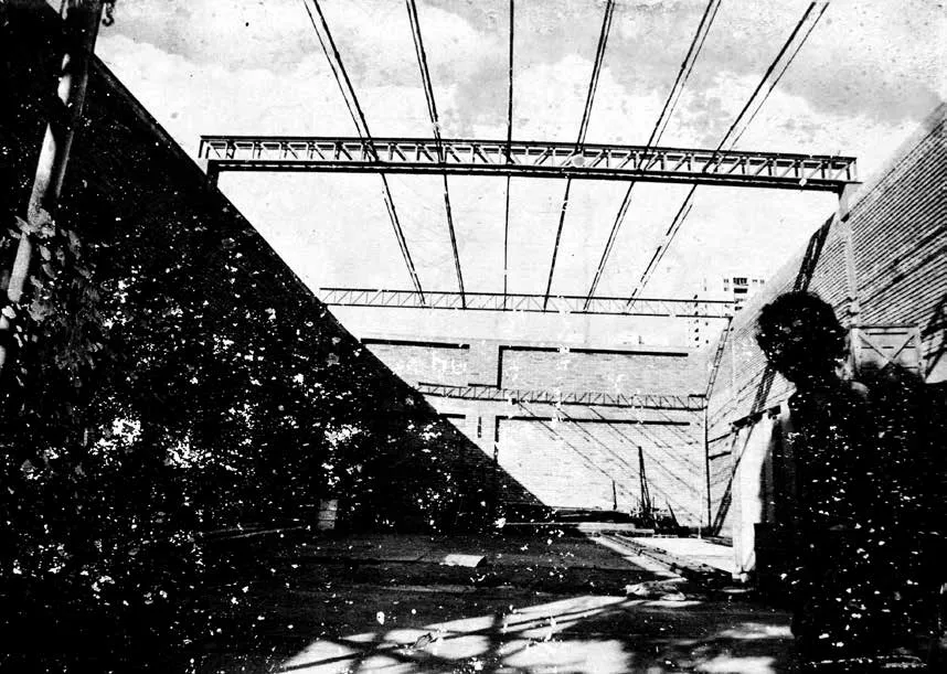 Construcción Teatro Experimental de Cali – Foto: Carlos Baeza, cortesía CITEB