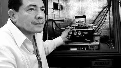 Pedro Prieto desde el laboratorio – Foto: www.elpais.com.co