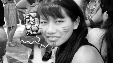 Carely en su comunidad – Foto: tomada Facebook personal