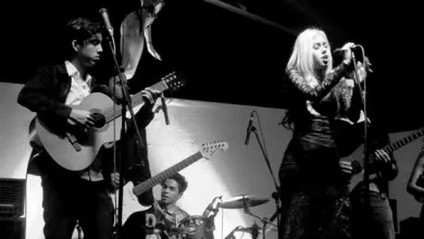 Artmy en el concierto gótico - Foto: Oscar Obando