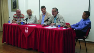 Conferencistas Hernando Urriago Benítez, Jota Mario Arbeláez, Alejandro López, Darío Henao, Umberto Valverde Fotos: Alejandro Salazar