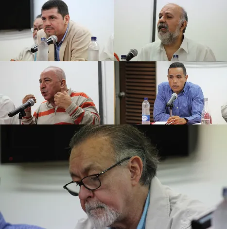 ernando Urriago Benítez, Jota Mario Arbeláez, Alejandro López, Darío Henao, Umberto Valverde