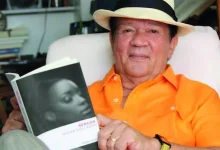 La eterna sonrisa de Óscar Collazos - Foto: Yomaira Grandett