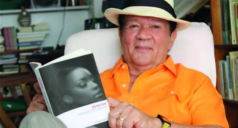 La eterna sonrisa de Óscar Collazos - Foto: Yomaira Grandett