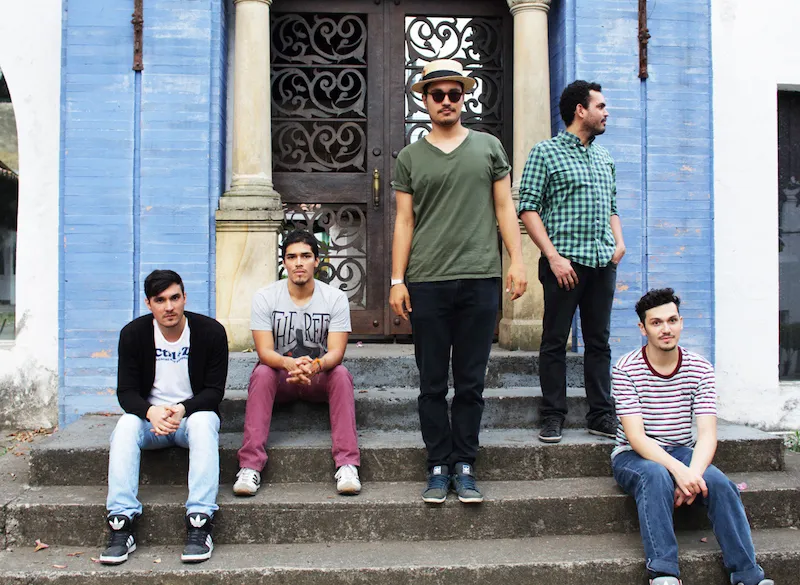 Fabián Hoyos, Carlos Beltrán, Joseph Alirio, Leandro Viana y Jean Pierre Lalinde Foto tomada de: http://www.senalradionica.gov.co