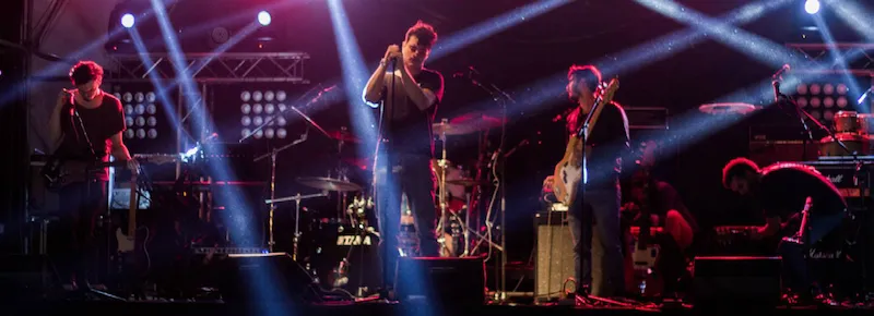 Hotpants abriendo concierto de Babasónicos - Foto: David García Tejada