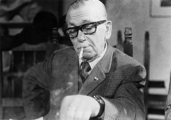 Luis Vidales (1904 - 1990), poeta y ensayista colombiano. Foto: Casa de Poesía Silva.