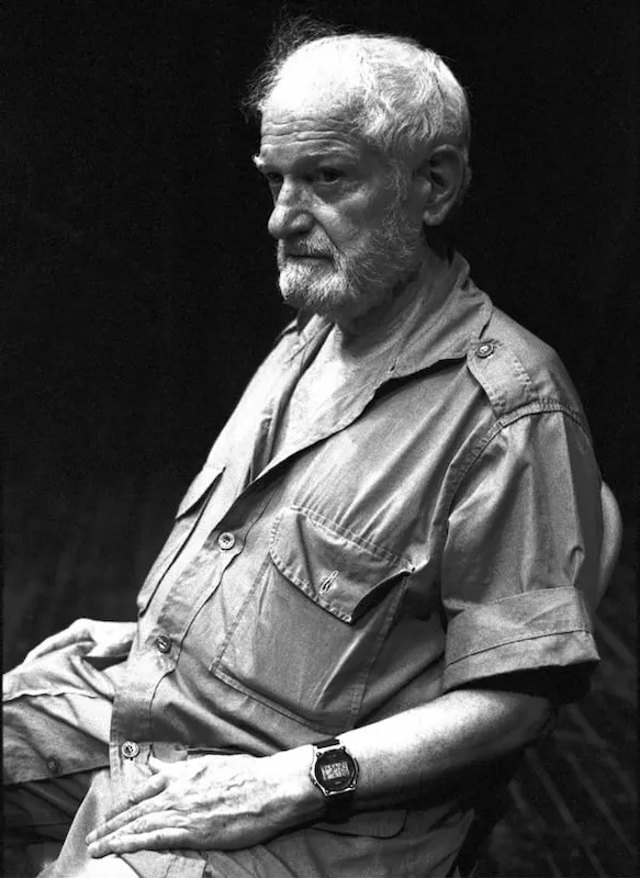 Enrique Buenaventura (1925 – 2003), actor y dramaturgo colombiano. Foto: Tomada de elmalpensante.com