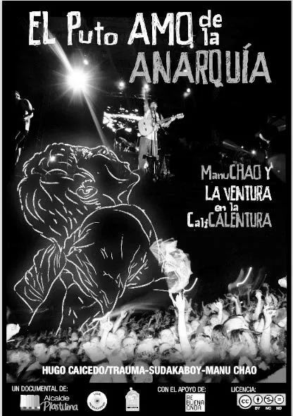 Poster Documental El Puto Amo De La Anarquía