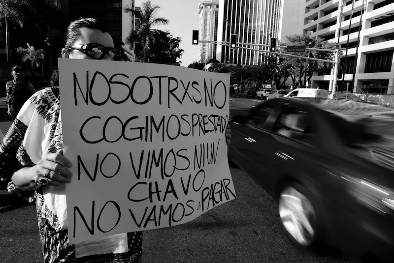 Protestas en San Juan contra el Gobierno - Foto: https://es.noticias.yahoo.com