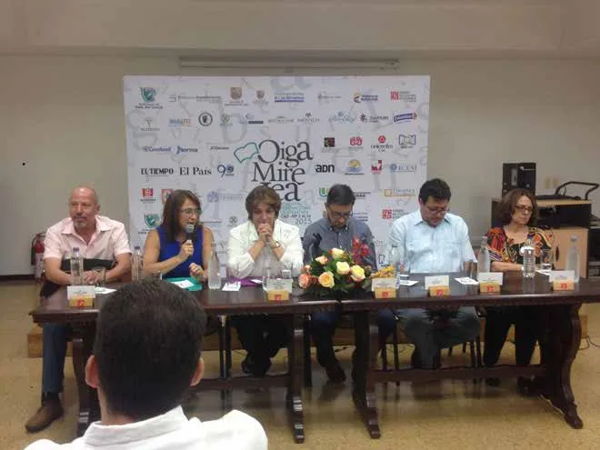 Rueda de prensa Festival Internacional de Literatura ‘Oiga, Mire, Lea’ - Foto: http://www.valledelcauca.gov.co/
