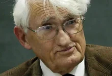 Jürgen Habermas (1929 – 2026), filósofo y sociólogo alemán. Foto: Wolfram Huke.