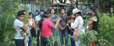 Ritual de armonización en La Tul (chagra) - Foto: Alejandro Salazar