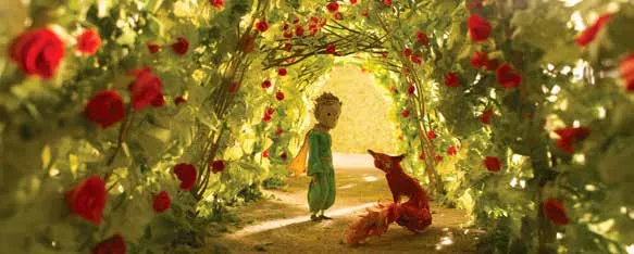 El principito y el zorro en el rosal - Foto: http://divergentemx.com