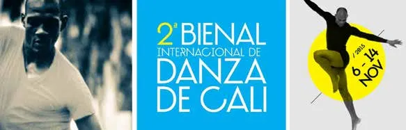 Flyer 2ª Bienal Internacional de Danza de Cali - Foto: http://bienaldedanzacali.com/