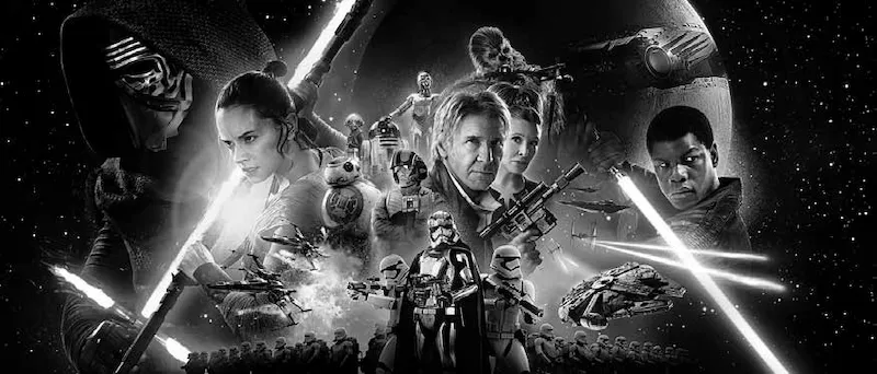 Star Wars: el despertar de la fuerza poster - Foto tomada de: http://www.starwars.com