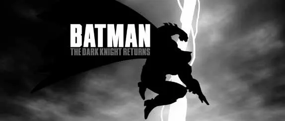 Flyer The dark knight returns - Foto tomada de: http://www.bocadillosdepensamiento. com