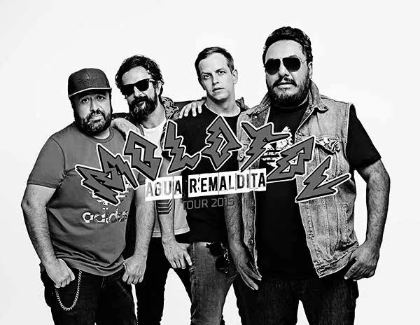 Flyer Molotov Tour Agua Remaldita 2015 - Foto tomada de: http://www. orbitarock.com