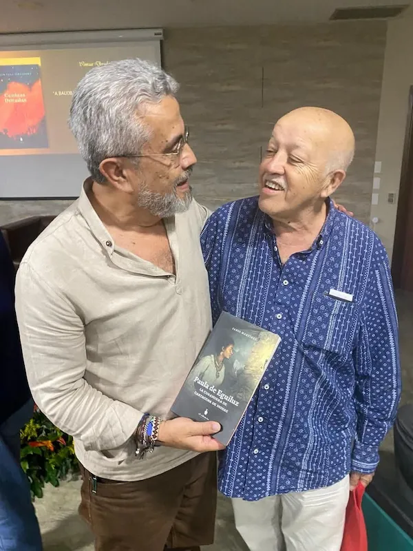 Juan Carlos Rojas y Fabio Martínez. Foto: Tomadas del Facebook de Juan Carlos Rojas.