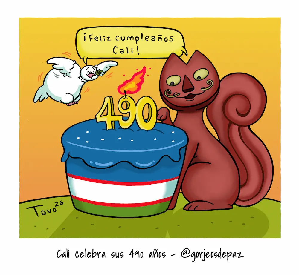 Caricatura Las Miradas Bizcas