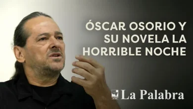 Óscar Osorio y su novela La horrible noche