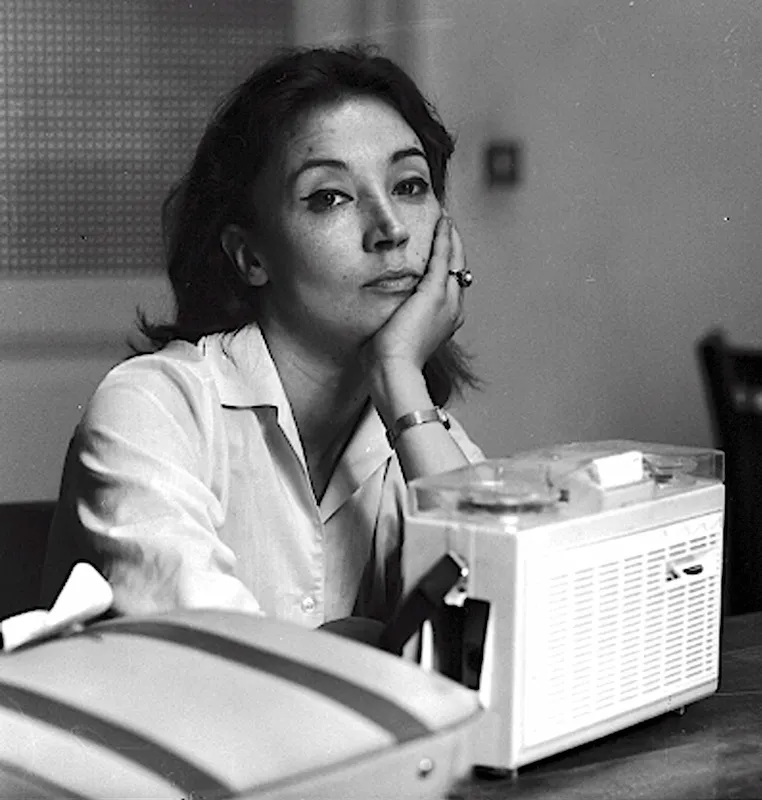 Oriana Fallaci (1929 - 2006), escritora, periodista y activista italiana. Foto: Efe.