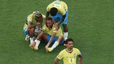Jugadores brasileños tras caer eliminados en octavos ante Noruega en la Copa del Mundo. 2026. Foto: AFP.