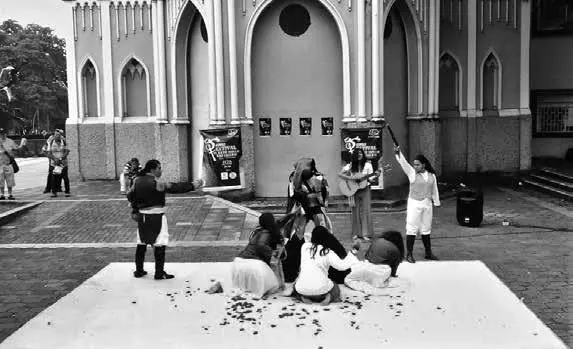 Fragmento de “¡Bolívar Vive!” - Fotos: Camilo Villa.