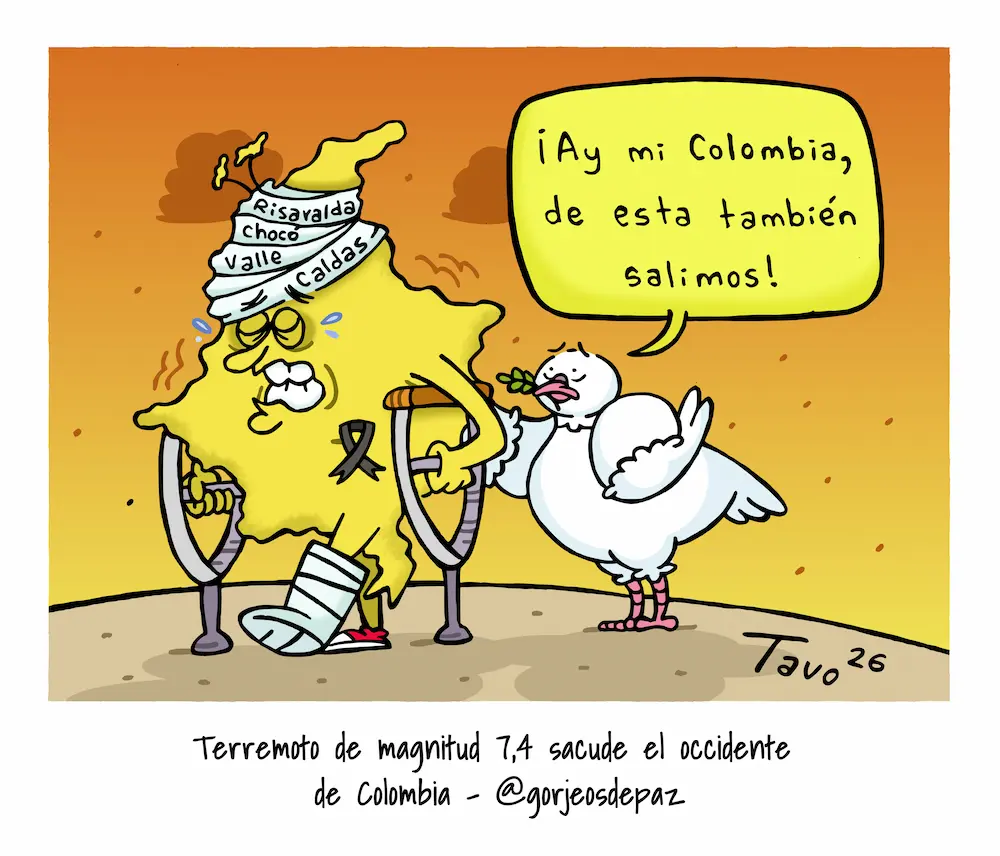 Caricatura Las Miradas Bizcas