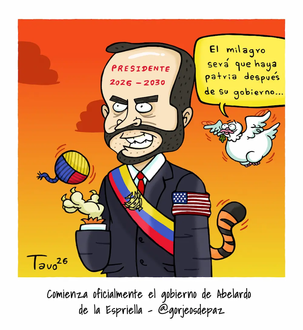 Caricatura Las Miradas Bizcas